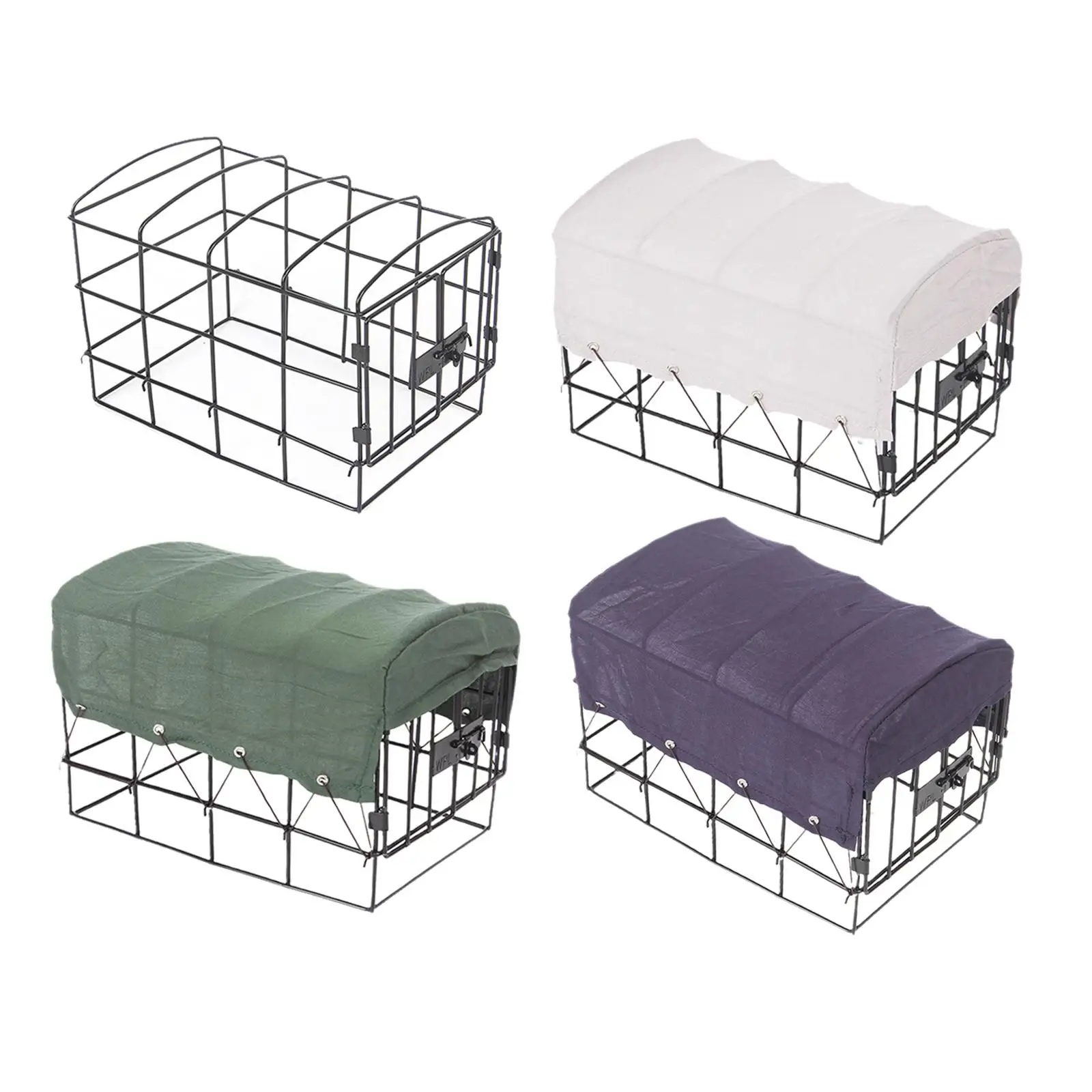 Heavy-Duty Metal Cage Frame for 1/10 WPL D12 2 Heavy-Duty Metal Cage Frame for 1/10 WPL D12 - Image 2