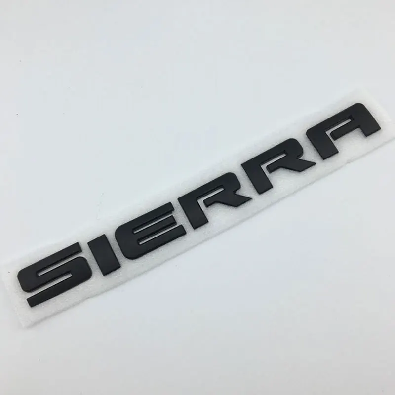 GMC Sierra Logo Car Decal in 6 Finishes 8 GMC Sierra Logo Car Decal in 6 Finishes - Image 8