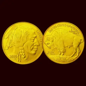 Native American Chief Portrait Buffalo Coin Badge 11 S4b4a5083321345d1bf76b8835bc16a832