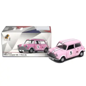 Pink Mini Cooper Mk1 Diecast Model 1:50 Scale 7 S4b4b694439d74bffac1389cb40c5a7b3f