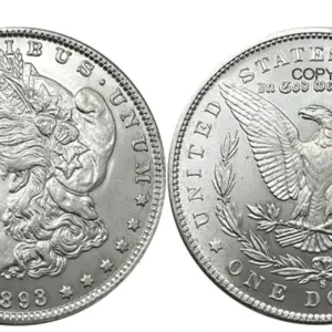 US 1893 S Morgan Silver Coin Replica 16 S4b66438437ee492b99236d904c7650c67