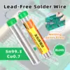 Lead-Free Solder Wire 0.8mm/1.0mm, 99.3% Sn