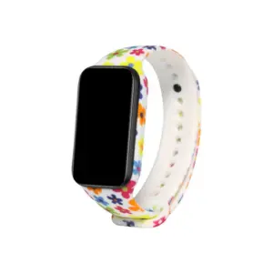 Silicone Wrist Strap for Redmi Band 2 & Xiaomi Band 8 19 S4b6dc7f4d9dc4bdc941271117deddbf0u