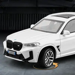 Black BMW X3M Die-Cast Model SUV 1:32 Scale 11 S4b8152b78a7f4fc69143dbf1694f27e0M