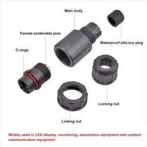 Waterproof E13 High-Current C-Type Connector 11 S4b848a1cc43e45318aacad01ea75fb6ba