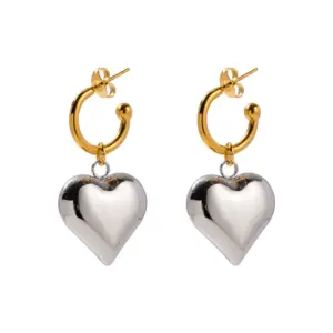 Stainless Steel Heart Earring for Women 13 S4b8511db15604f20b3724c78f7837a44j