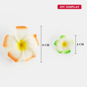 Vibrant Foam Artificial Plumeria Flowers Set 11 S4ba9e8564c624fb2ac6fcf6a9128523ag