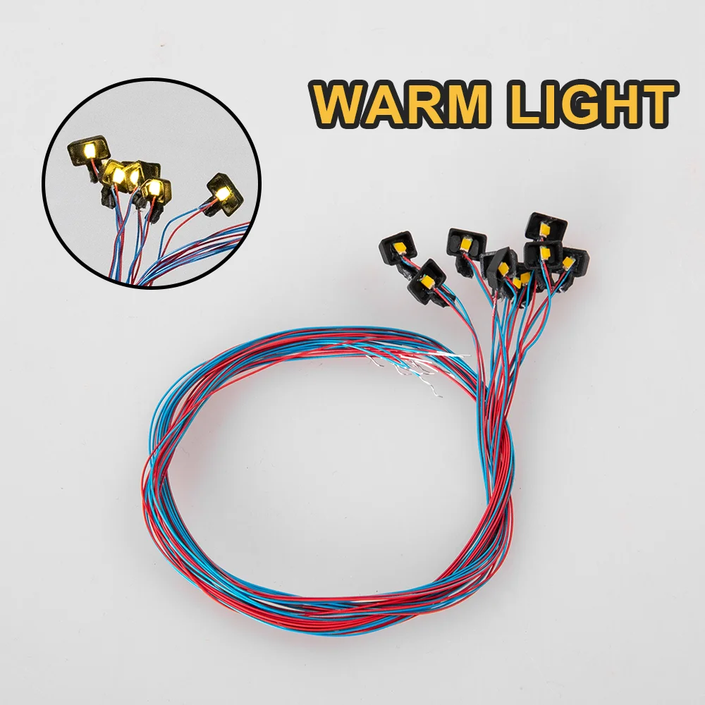 Set of 20 HO 1:87 Scale Miniature Spotlight Lamps 2 Set of 20 HO 1:87 Scale Miniature Spotlight Lamps - Image 2