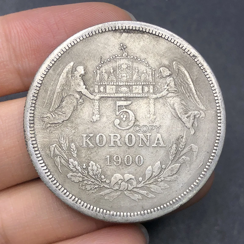 Antique Copper Hungarian Challenge Coin 38mm 4 Antique Copper Hungarian Challenge Coin 38mm - Image 4