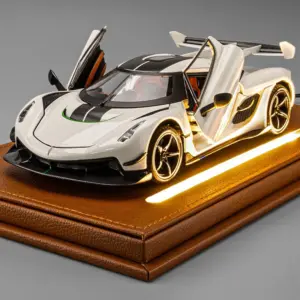 1:24 Scale Black Diecast Supercar Model 15 S4bd9ceb33de34e35bec981bfbaa53d67j