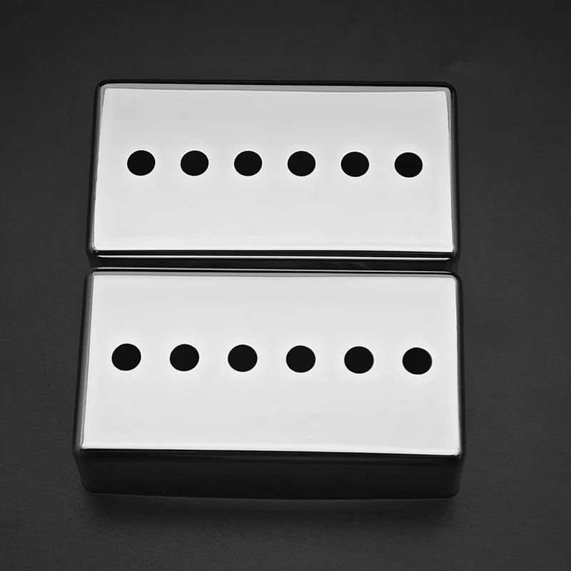 Chrome Guitar Pickup Cover 50/52mm Set of 10 6 Chrome Guitar Pickup Cover 50/52mm Set of 10 - Image 6