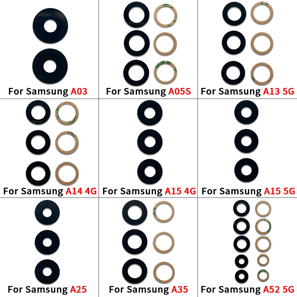 Samsung Rear Camera Lens Set for A04, A14, A54 2 Samsung Rear Camera Lens Set for A04, A14, A54 - Image 2