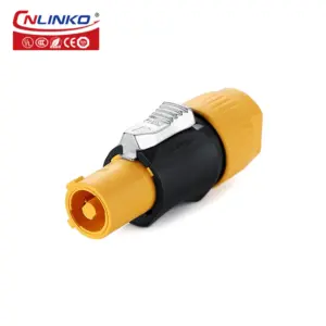 Waterproof M24 Powercon Connector 20A 500V 19 S4be3532457b1448886d93a0d51906ea6l