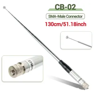 27 MHz Telescopic CB Radio Antenna 15 S4c0e8a0fb9b64bb19c30a02b6a7660e6Z