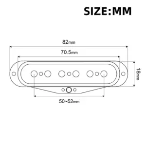 Alnico 5 ST Style Electric Guitar Pickups Set 9 S4c3f204f34f842b0806e0a8523643af8P