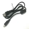Black Micro USB Sync Cable 1m for Cameras and Devices