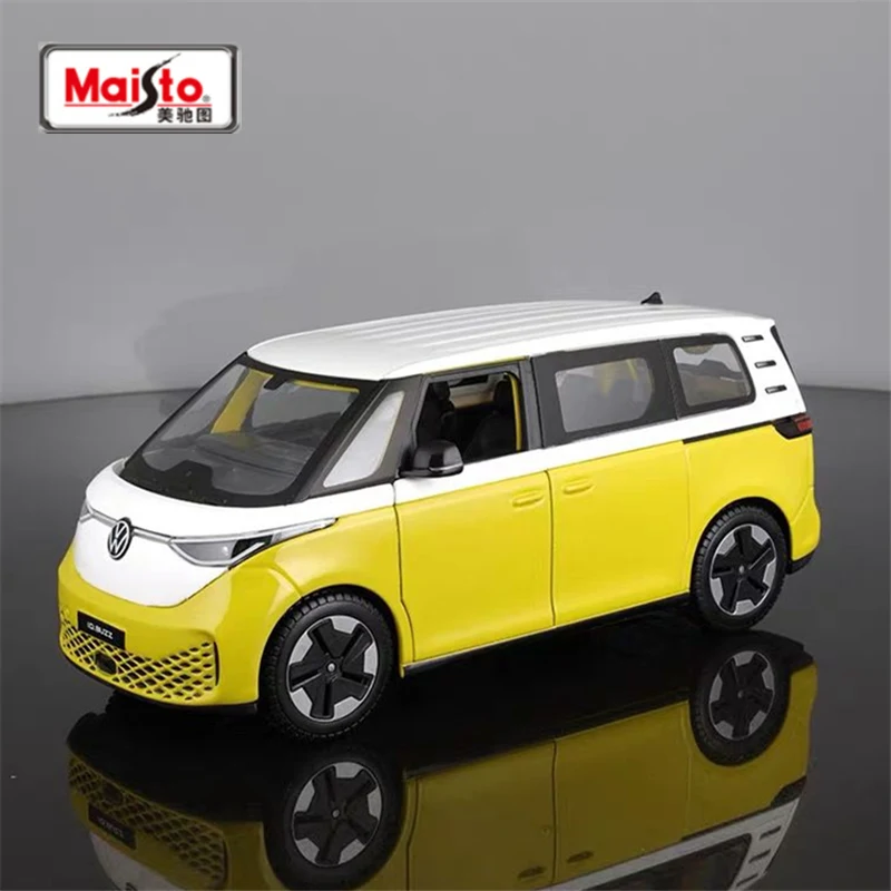 Volkswagen ID BUZZ 1:24 Diecast Model Orange-Yellow 8 Volkswagen ID BUZZ 1:24 Diecast Model Orange-Yellow - Image 8