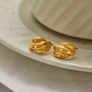 Geometric Stainless Steel Earrings 10mm 10 S4c7a857693644ad18361aa8bfa546275h