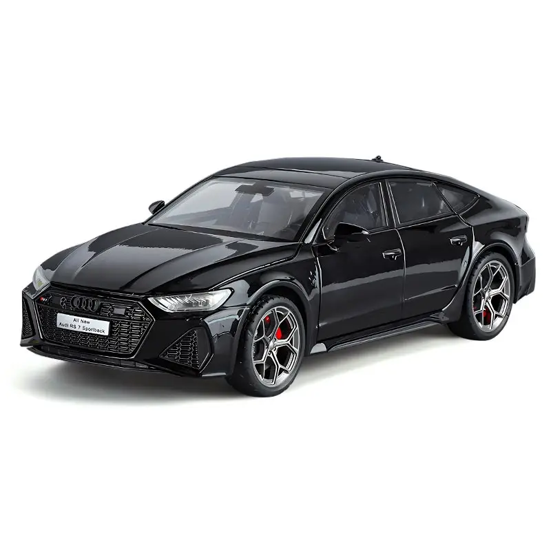 Silver Audi RS7 Sportback 1:24 Diecast Model 9 Silver Audi RS7 Sportback 1:24 Diecast Model - Image 9