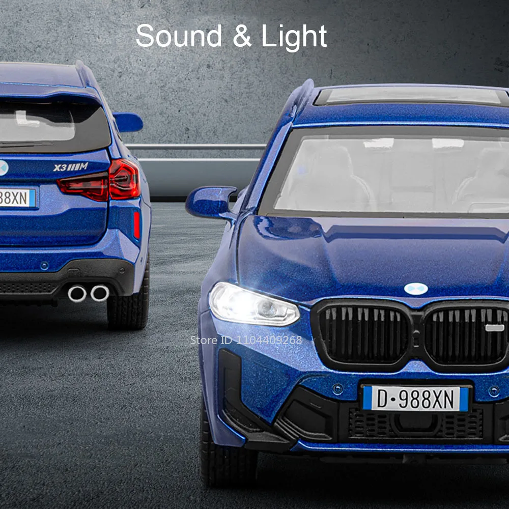 1:32 Scale Diecast BMW X3 M Miniature Model 6 1:32 Scale Diecast BMW X3 M Miniature Model - Image 6