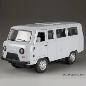 Vintage UAZ Travel Model in Green 16 S4c8110d629374470a67289431dc510406