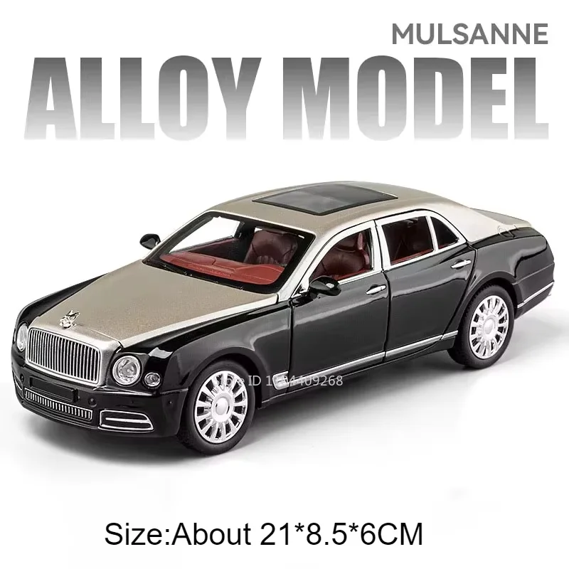 1:24 Scale Diecast Luxury Car Model 9 1:24 Scale Diecast Luxury Car Model - Image 9