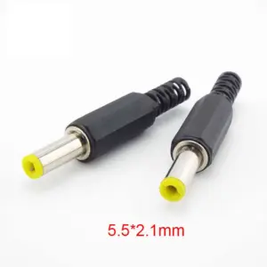 Durable Silver Metal DC Power Connectors Set 14 S4c94e22f207449ba8d56b9f51adffa4cT