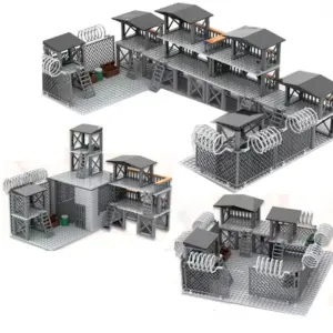 WW2 Army Military Base Model Kit