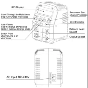 SKYRC T100 Maestro Dual Battery Charger 7 S4cb597edb2a54a1eb5ceec4e4153c137A