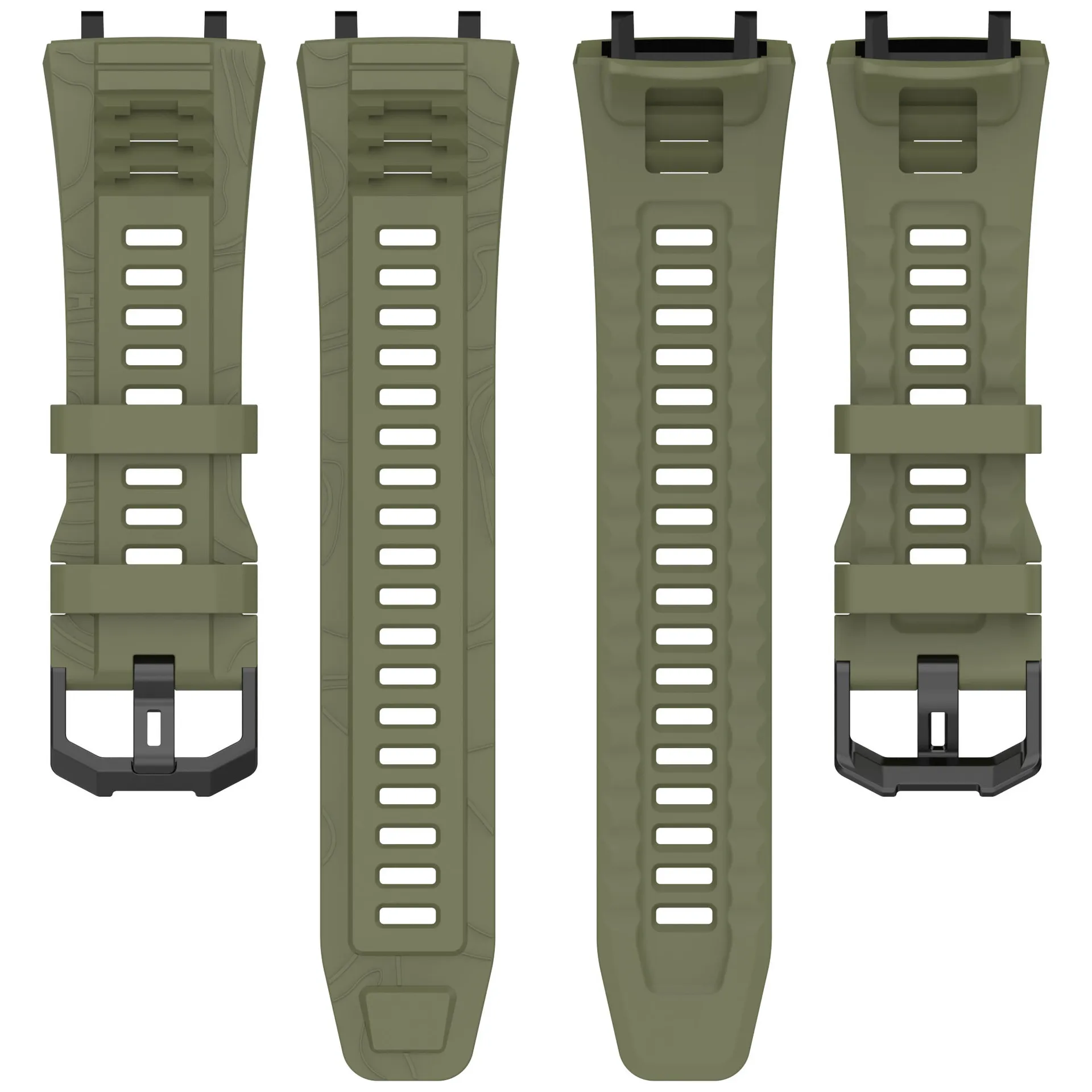 Silicone Watch Band for Amazfit T-Rex 3 4 Silicone Watch Band for Amazfit T-Rex 3 - Image 4