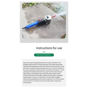 Blue Oxalic Acid Evaporator for Beekeepers 11 S4cc5f4d96aa146b19d7d29d3dc34f5cbt