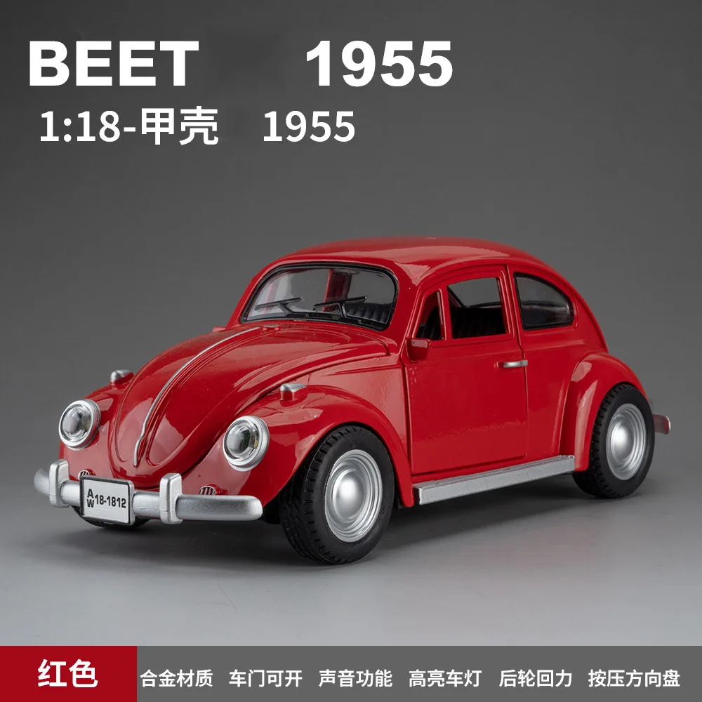 1955 Volkswagen Beetle Diecast Model 1:18 Scale 7 1955 Volkswagen Beetle Diecast Model 1:18 Scale - Image 7