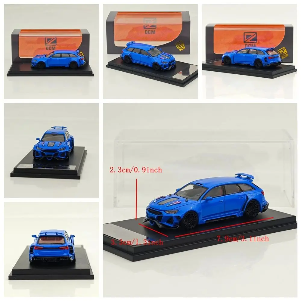 Black 1:64 RS6 Wagon Diecast Model 7 Black 1:64 RS6 Wagon Diecast Model - Image 7