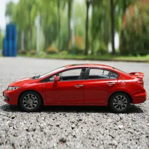 Red Honda Civic SI 1:18 Scale Diecast Model 7 S4cefc5fb6e0740f78dab8977a33653d2d