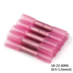 50-Pack Heat Shrink Butt Connectors for Wiring 17 S4cf719060057478badd9a6a5f890ceacj