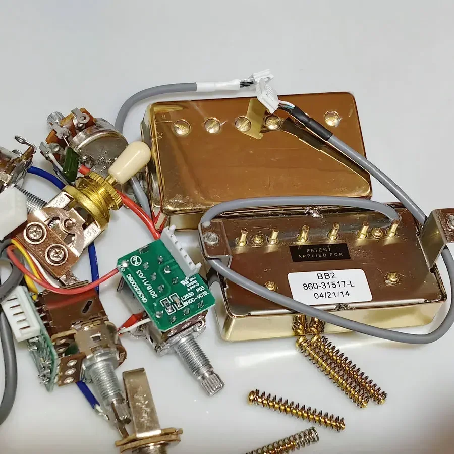 Alnico 5 Humbucker Pickups Set for Guitar 6 Alnico 5 Humbucker Pickups Set for Guitar - Image 6