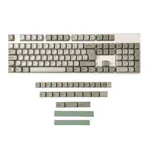 133-Piece Dye-Sublimated PBT Keycap Set for MX Switches
