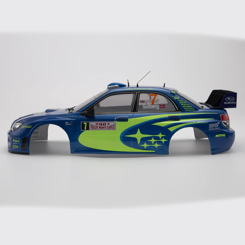 Bright Blue Subaru Impreza WRC 2007 RC Body 5 Bright Blue Subaru Impreza WRC 2007 RC Body - Image 5
