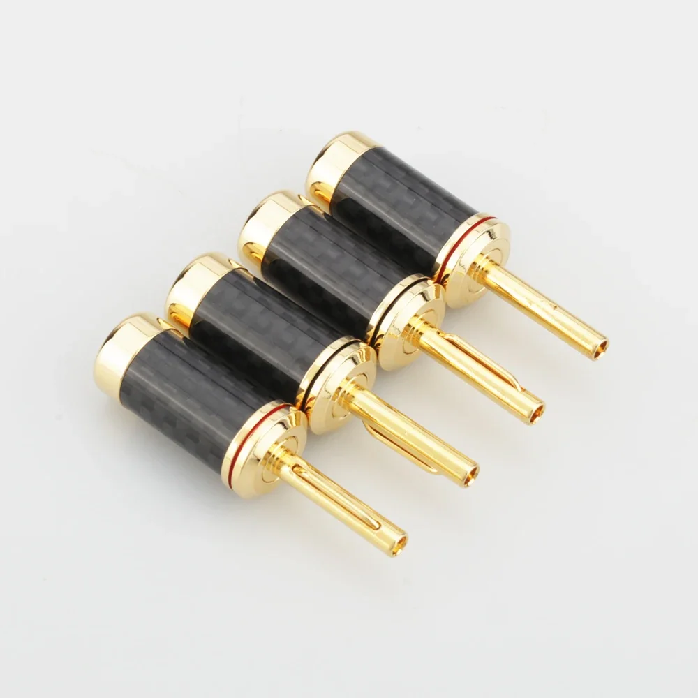 High-End Carbon Fiber Banana Plugs (Set of 4) 2 High-End Carbon Fiber Banana Plugs (Set of 4) - Image 2
