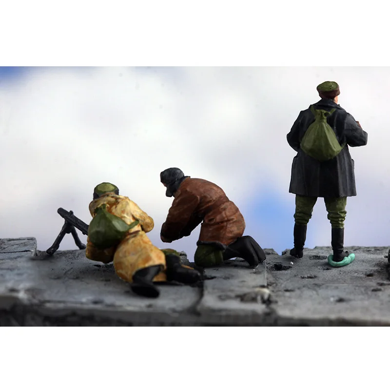 1:72 Scale Soviet Machine Gun Team Diorama 3 1:72 Scale Soviet Machine Gun Team Diorama - Image 3