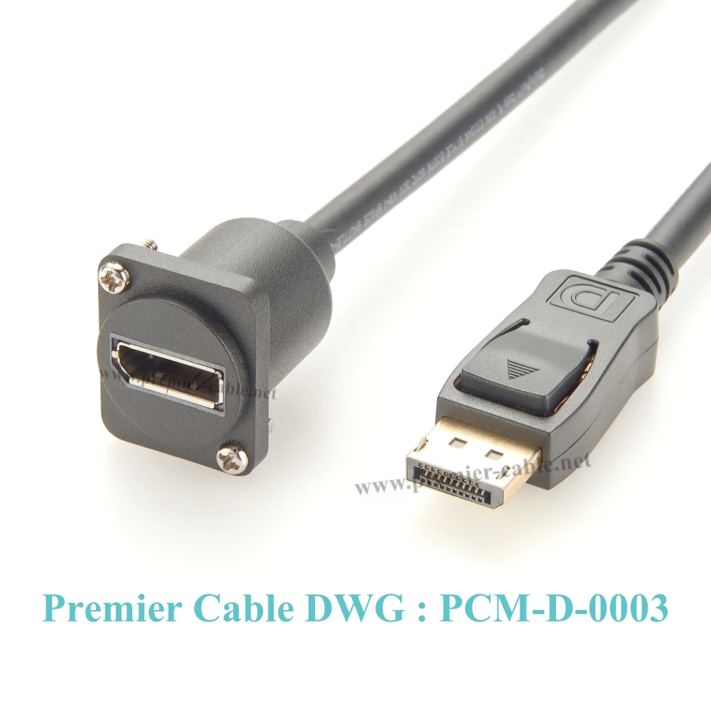DisplayPort Extension Cable 0.6m/0.9m with Gold Plated Pins 6 DisplayPort Extension Cable 0.6m/0.9m with Gold Plated Pins - Image 6