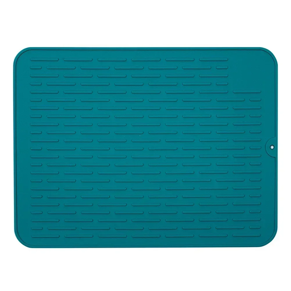 Black Silicone Dish Mat 40x30cm 7 Black Silicone Dish Mat 40x30cm - Image 7