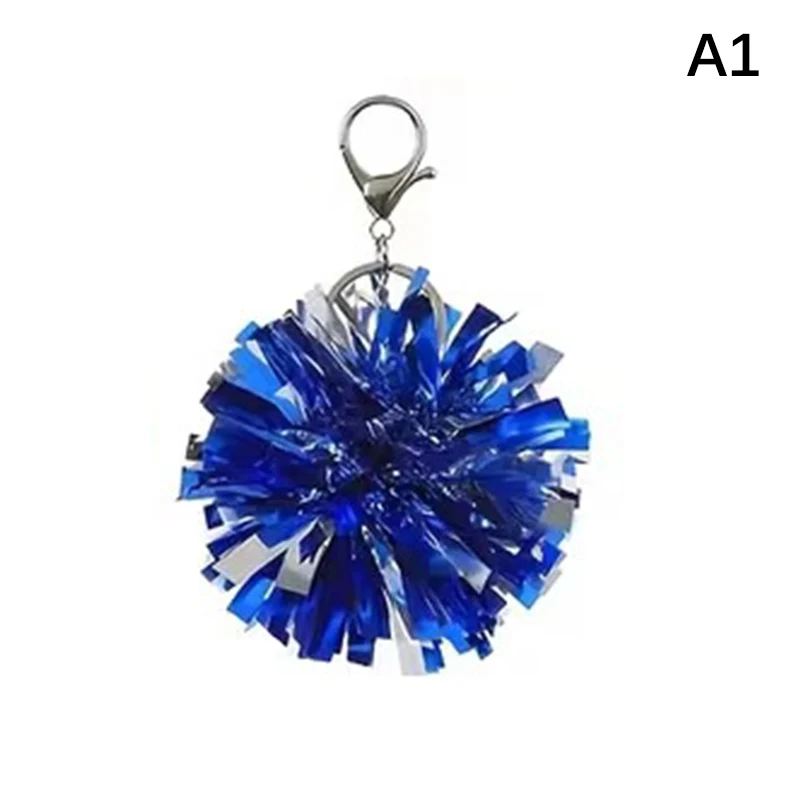 Colorful Cheerleader Keychain with Foil Charm 7 Colorful Cheerleader Keychain with Foil Charm - Image 7