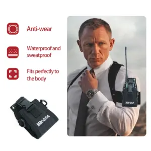 Rugged Black Nylon Walkie Talkie Cases (Set of 2) 9 S4d711ce0cc63415d965b28bae88baca0W