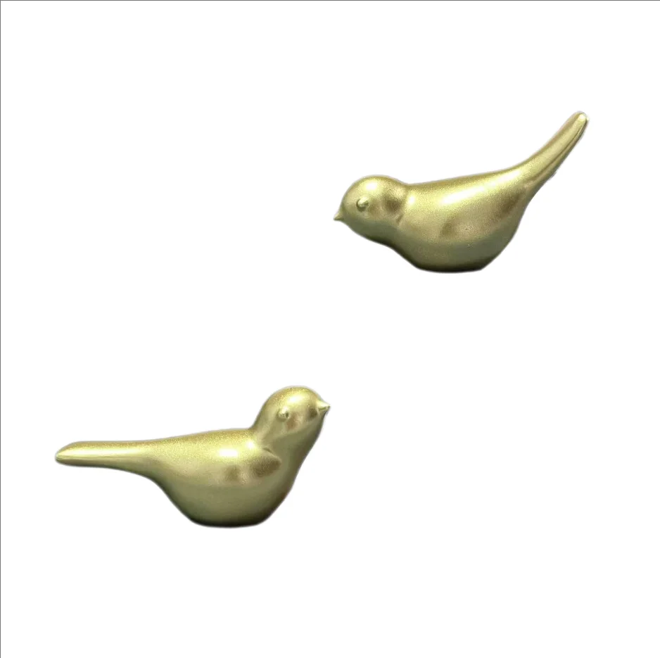Gold Bird Figurine Set for Home Decor 5 Gold Bird Figurine Set for Home Decor - Image 5