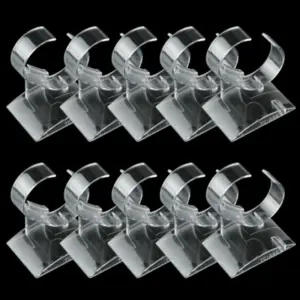 Clear Plastic Watch Display Stand for Wristwatches 10 S4d8f8f4809774d49974aee8505a01843t