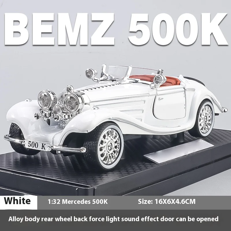 1:32 Mercedes Benz 500K Diecast Model 9 1:32 Mercedes Benz 500K Diecast Model - Image 9