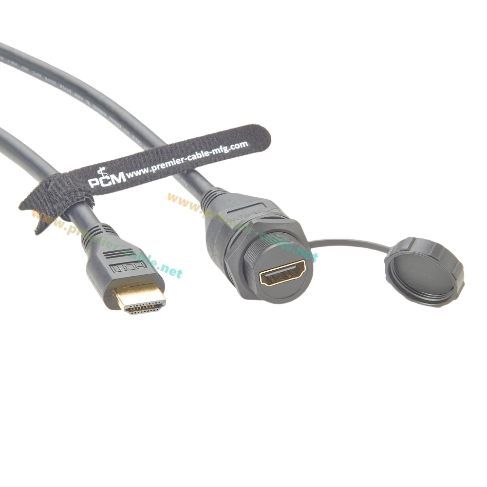 Panel Mount HDMI 2.0 Extension Cable 0.3m/1.5m 5 Panel Mount HDMI 2.0 Extension Cable 0.3m/1.5m - Image 5