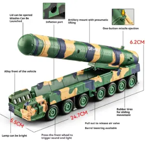 Dongfeng Missile Launcher Model 1:50 Scale 11 S4db52cc7de324a8485832fb89020665aZ