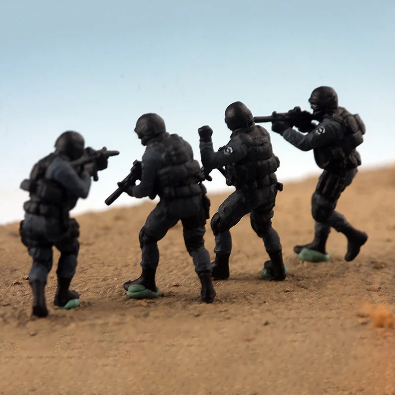 1:72 Resin SWAT Tactical Scene Model 6 1:72 Resin SWAT Tactical Scene Model - Image 6